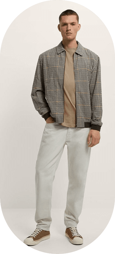 Male model in casual outfit